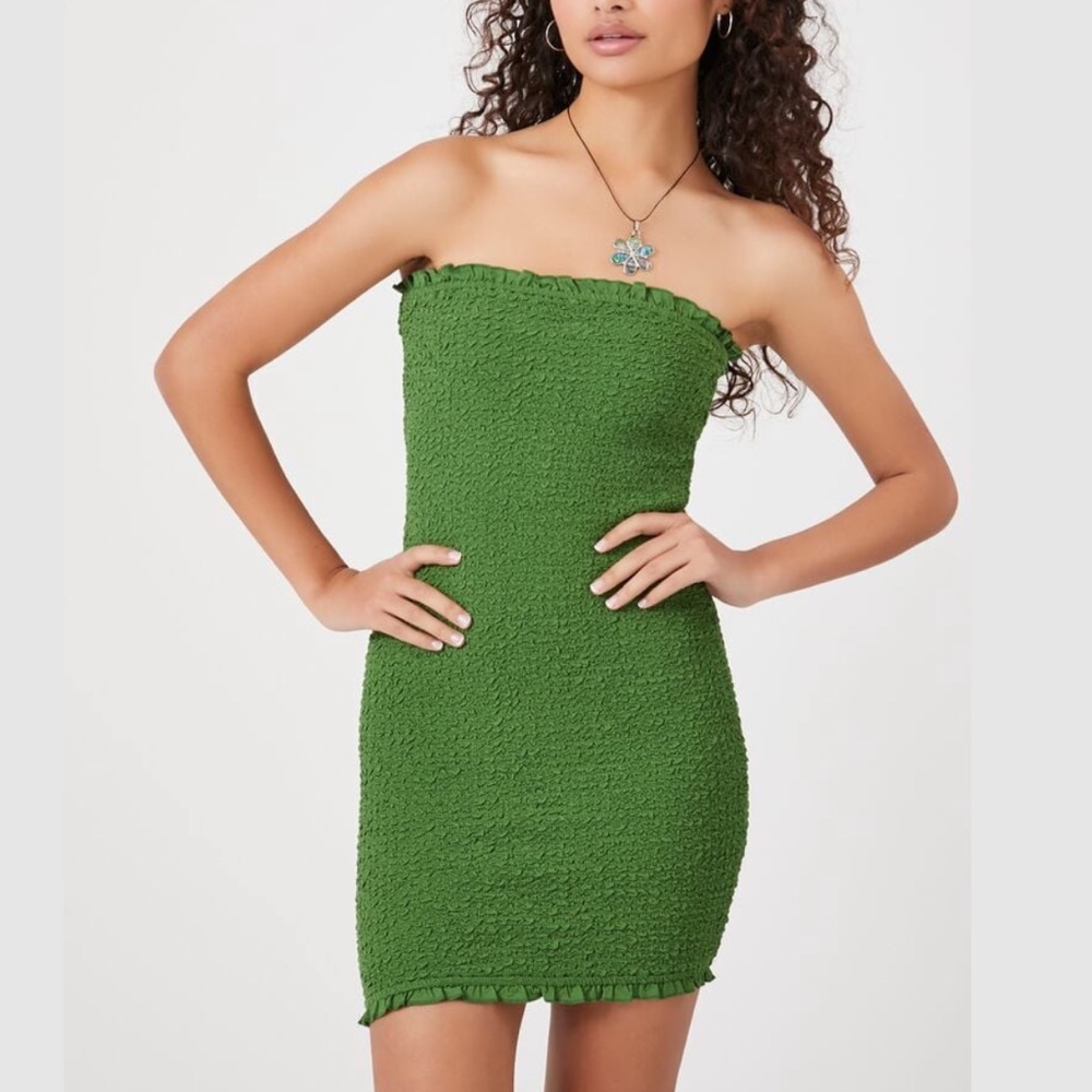 Green Mini Dress